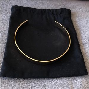 Jennifer Fischer gold plated choker